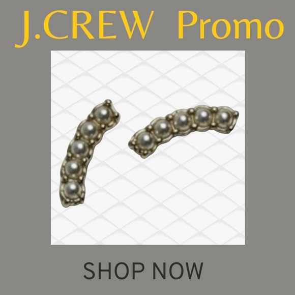FREE🆕J. Crew Promo Faux Pearl Earrings - Picture 7 of 12